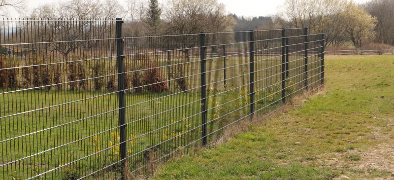 Cemetery Fence Installation detail